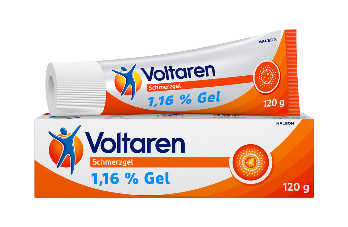 Voltaren Schmerzgel Das Schmerzgel mit der 3-fach-Wirkung